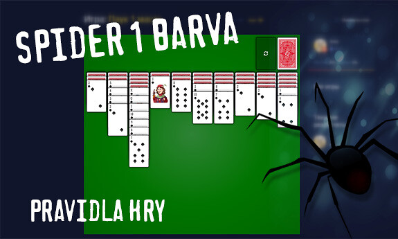 Spider 1 barva