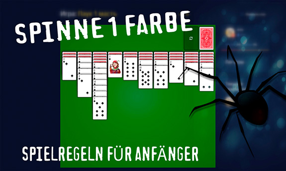 Spinne 1 Farbe