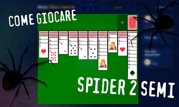 two suit spider solitaire game