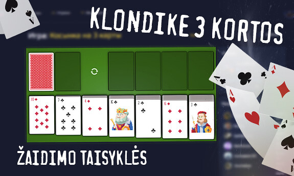 Klondike 3 kortos