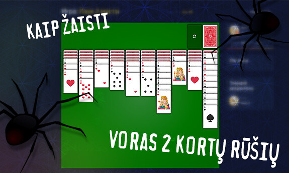 Voras 2 kortų rūšių