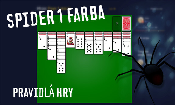 Spider 1 farba