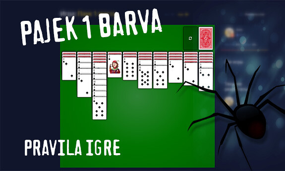 Pajek 1 barva